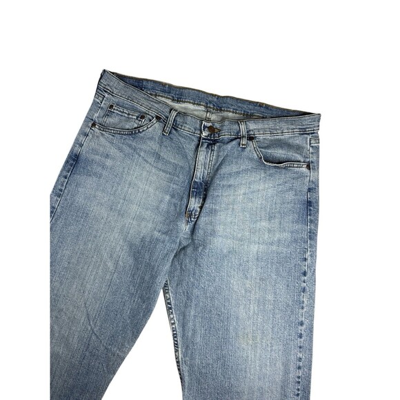 Wrangler Five Star Premium Denim Flex Jeans 97FXWBD Relaxed Fit Straight 38x29 - Picture 2 of 8